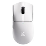 LinkMejor K7 Ultra Wireless Mouse Tri-mode PAW3950 Sensor 42000DPI 750IPS Dual 8K Return Rate 500mAh Rechargeable Gaming Mouse 59g Lightweight