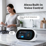 MOES TPL05-T1 5-inch Smart Home WiFi Center Control Panel AI IR Remote Zigbe Gateway bluetooth Mesh Built-in Alexa Speaker Touch Screen Security Hub Universal Controller
