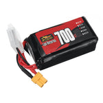 LinkMejor 4S 14.8V 700mAh 105C 10.36Wh LiPo Battery XT30 Plug for RC Helicopter Airplane