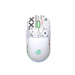 LinkMejor T90 2.4G Triple Mode Wireless Mouse 800-3600DPI Adjustable RGB Backlight 750mAh Type-C Rechargeable Gamer Mouse