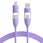 PD100W USB-A/USB-C to iP/USB-C Cable Fast Charging Data Transmission Pure Copper Core Line 1M/1.5M Long for iPhone 16 16 Pro 15 14 13 Pro Max for Xiaomi 15pro for Samsung Galaxy Z Flip6 for Oppo Reno 13