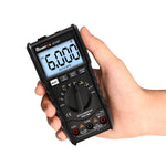 LinkMejor MT108T True RMS NCV Temperature Tester Digital Multimeter 6000 Counts Backlight AC DC Current/Voltage Resistance Frequency Capacitance