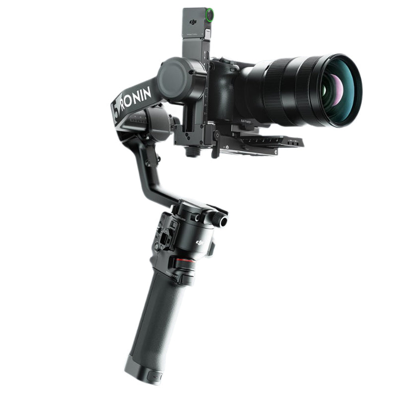 LinkMejor RS5 Handheld Camera Gimbal Stabilizer 3KG Payload Professional Intelligent Follow for DSLR Mirrorless Camera Lightweight