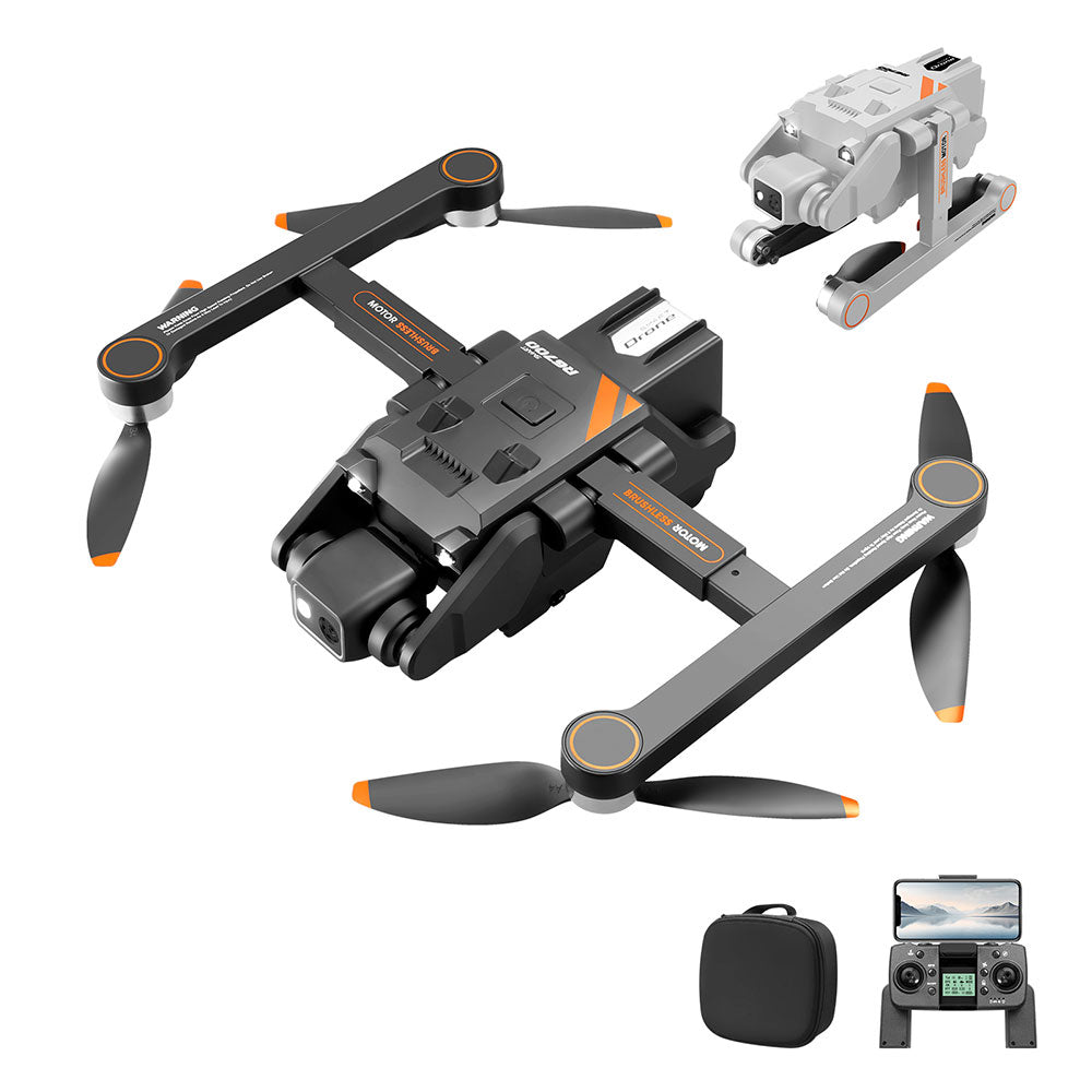 LinkMejor RG700 PRO GPS 5G WiFi FPV with 180° Electric HD Dual Camera 360° Obstacle Avoidance Optical Flow Positioning Brushless Foldable RC Drone Quadcopter RTF