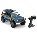 LinkMejor YK4107 1/10 2.4G 4WD RC Car Rock Crawler Two Speed Differential Lock LCG Chassis Tank Turn LED Lights Monster Off-Road Pickup Climbing Truck Vehicles Models Electric Remote Control Simulation Toys