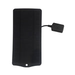 2.5W 5V Solar Panel Charger High Efficiency Monocrystalline Silicon Waterproof USB Output Portable Solar Power Bank 20.5 Conversion Rate Outdoor Essentials