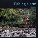 LinkMejor Fishing Finder Bite Alarm with LED Light Loud Sound Electronic Buzzer Rod Clip Fish Line Gear Alert