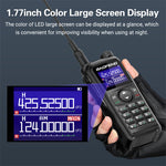 LinkMejor UV-28 PRO MAX High Power Walkie Talkie AM/FM Multi-band 999CH NOAA Wireless Copy Frequency EU Plug Type-C Charge Two Way Ham Radio with LED Flashlight