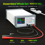 LinkMejor RD6030-Max 1440W Completed Set 60V 30A Digital Control Stabilized AC DC CNC Adjustable Regulated Power Supply
