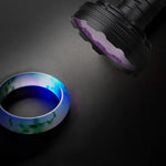 128 LED UV Purple Light Ultraviolet Inspection Torch Portable Lamp Waterproof Multifunctional 395nm Fluorescent Detector Lighting Flashlight