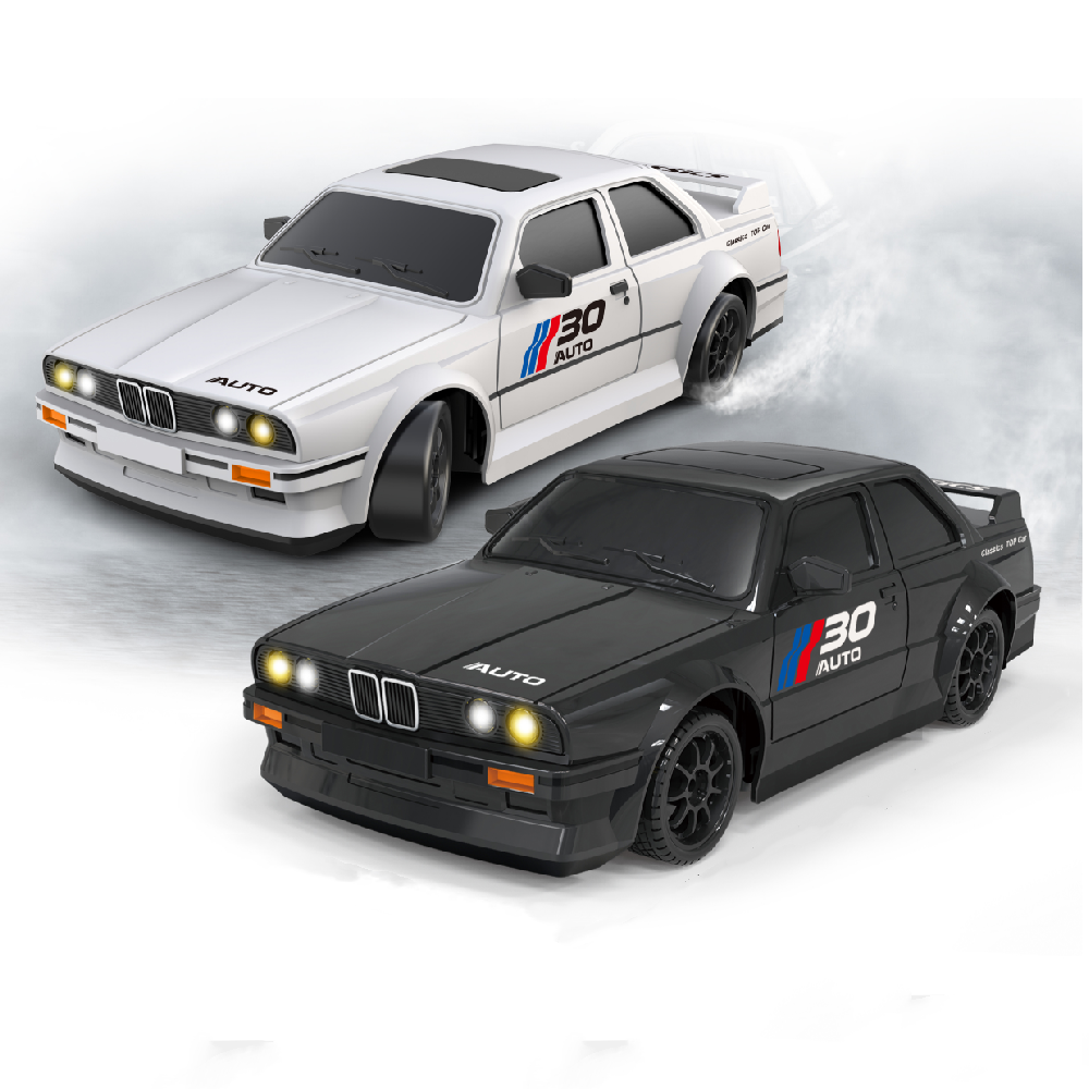 668 669 RTR 1/24 2.4G 4WD Drift RC Car Mini Racing LED Light Desktop Remote Control High-Speed Motor On-Road Vehicle Model Boys Gifts Toys