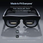 LinkMejor One Pro AR Glasses with X1 Chip 171-Inch 120Hz FHD 57° FOV BoseAudio 3DoF Spatial Screen for iPhone Steam Deck PC Android iOS