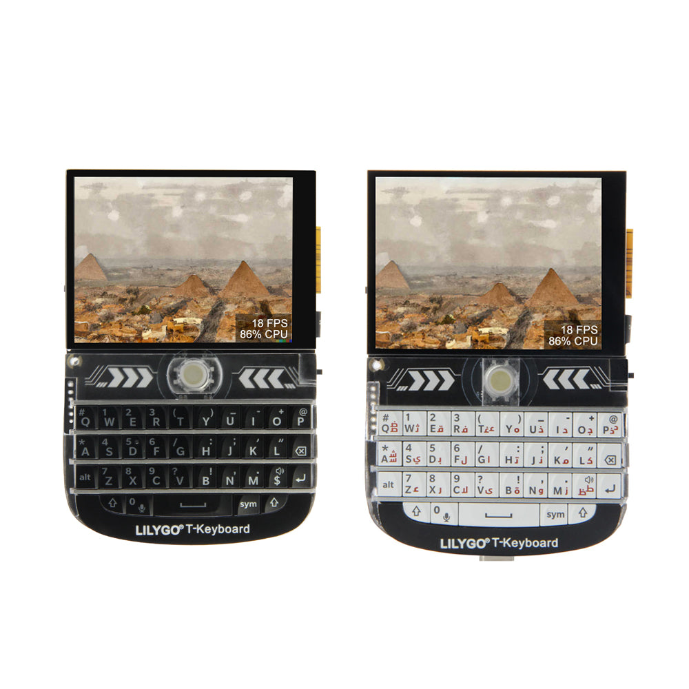 LinkMejor Meshtastic T-Deck ESP32-S3 LoRa Module with 2.8 Inch Touchscreen WiFi Bluetooth Development Board 433/868/915Mhz Long Range Wireless Communication