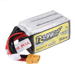 LinkMejor R-LINE Version 1.0 22.2V 1300mAh 95C 6S Lipo Battery XT60 Plug for RC Racing Drone