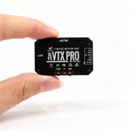 HGLRC Zeus VTX PRO 1.6W 5.8GHz 40CH FPV Transmitter with PIT/25/400/800/1600mW, IRC Tramp, Built-in Mic, MMCX, 7-36V, 5V 500mA Out, 20×20mm, 13g for Long-Range Racing Drone