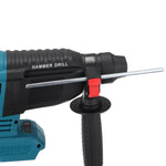 Electric Cordless Demolition Jack Hammer Impact Drill Concrete Breakers Punch Kit For 18V Makitabattery