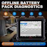 Autel MaxiSys Ultra EV Advanced Diagnostics Tool High Voltage System Battery Pack Analysis Online ECU Programming Coding 5-in-1 VCMI RP1210 J2534 CAN FD