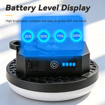 IPRee KT-788 4000mAh LED Camping Lantern 300LM Type C Rechargeable Magnetic Work Light Power Bank with Hook IPX4 Waterproof Emergency Flashlight