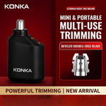 LinkMejor KBMQ-1312-T Electric Nose Hair Trimmer 360° Safe Cutting Type-C Fast Charging Waterproof Portable with Dust Cover for Home Travel