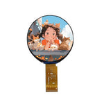 EchoEar 1.85 inch Round TouchScreen 360x360 QSPI MIPI LCD 262K Colors For EchoEar ESP32 S3 AI Development Board