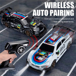SQ2335-063A-066A RTR 1/16 2.4G 4WD Drift RC Car with Gyro Full Proportional Remote Control Mini Race LED Light High-Speed Motor On-Road Racing Vehicle Model Boys Gifts Toys
