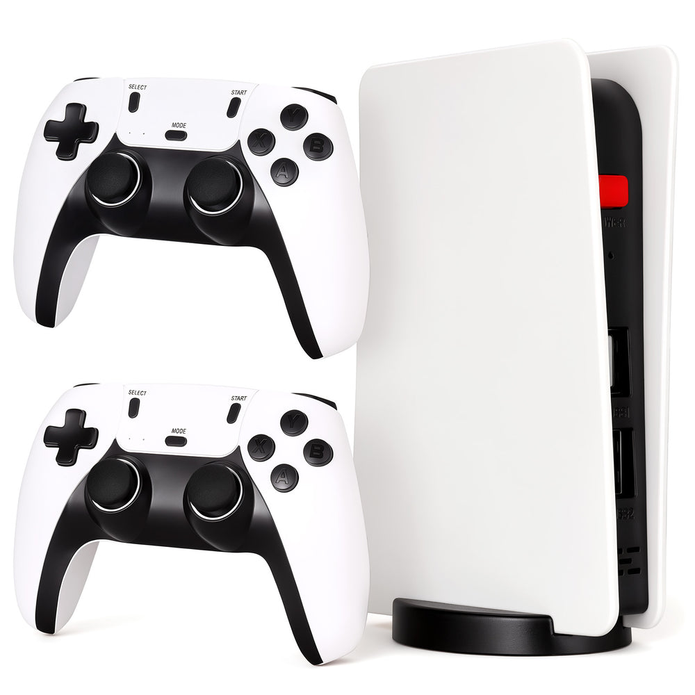 [64G] M23 Retro TV Game Console with 2.4G Wireless Dual Controllers 8K HDR HD 23+ Emulators 20000+ Games Plug and Play Classic Gaming Player System