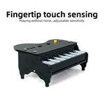 HU-098 DC5V DIY Electronic Keyboard Kit 7-Key Touch Dual Potentiometers 7 LED Rhythm Light Graphical Programming Piano DIY Module for Music Education Project
