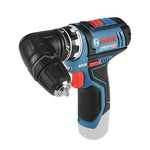 LinkMejor 12V-15 FC for Bosch Professional Cordless Drill 12V Lithium Ion Battery Compact Design 30Nm Torque 5-in-1 Multi Functional Tool LED Worklight Wood Steel Drilling Versatility