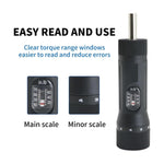 LinkMejor YSQ-70 Torque Screwdriver Adjustable 10-70 in-lb with 10 Bits 1/4 Drive Precision Tools Dual Range Lightweight Nylon Coating