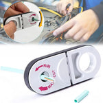 Universal Adjustable Network Cable Stripper Tool Cat5e Cat6 Cat6a Cat7 Cat8 Coaxial Wire Stripping Cutting Compact Design One Hand Operation Professional Wiring Tool