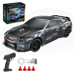 LinkMejor 8502 8503 1/43 2.4G 4WD RTR Full Scale Mini Drift RC Car LED Lights Desktop Vehicle Models