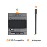 LinkMejor T-Connect Pro ESP32-S3-R8 RS485 RS232 CAN Ethernet Module 2.4GHz Wi-Fi Bluetooth 5 LoRa 16MB Flash 8MB PSRAM 2.33 inch TFT LCD Industrial Control Development Board