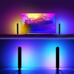 Elfeland Smart RGB Pickup Light with Remote Control USB Music Rhythm Light for Room Bar Desktop Christmas Atmosphere Lamp Decor