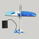 Single/Bi-plane Electric Glider Assembly kit Science Education Toys Airplane Model DIY Set