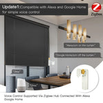 MOES Zigbe Smart DIY Motorized Roller Blinds Shades Drive Motor Hub Tuya Smart Life APP Alexa Google Home Voice Control