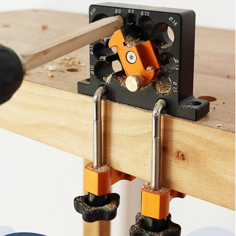 LinkMejor Adjustable  Dowel Jig With Carbide Inserts 8-20mm Hole Specifications Compact Lightweight