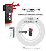LinkMejor XliteBT Smart Brake-sensing Bicycle Taillight with Thief Alarm Type-C Charge Bike Rear Light LED Night Warning Bike Light