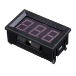 3Pcs 0.56 Inch Mini Digital LCD Indoor Convenient Temperature Sensor Meter Monitor Thermometer with 1M Cable -50-120℃ DC 5-12V