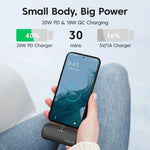 LinkMejor Mini Power Bank 5000mAh Power Bank QC PD Fast Charging for iPhone 14 13 12 Batterie Externe Portable Charger for Samsung