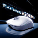 LinkMejor A7 V3 Ultra+ Wireless Gaming Mouse Tri-mode PAW3955 Ti Sensor 8K Polling Rate 59g Ultra Lightweight 50000 DPI Ergonomic Gamer Mice