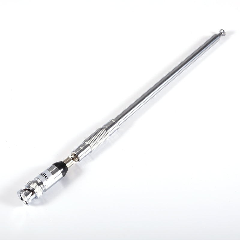 LinkMejor FM Antenna 76-108 MHz Extendable to 123cm Portable Radio Transceiver Enhanced Signal Reception