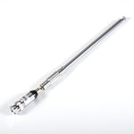 LinkMejor FM Antenna 76-108 MHz Extendable to 123cm Portable Radio Transceiver Enhanced Signal Reception