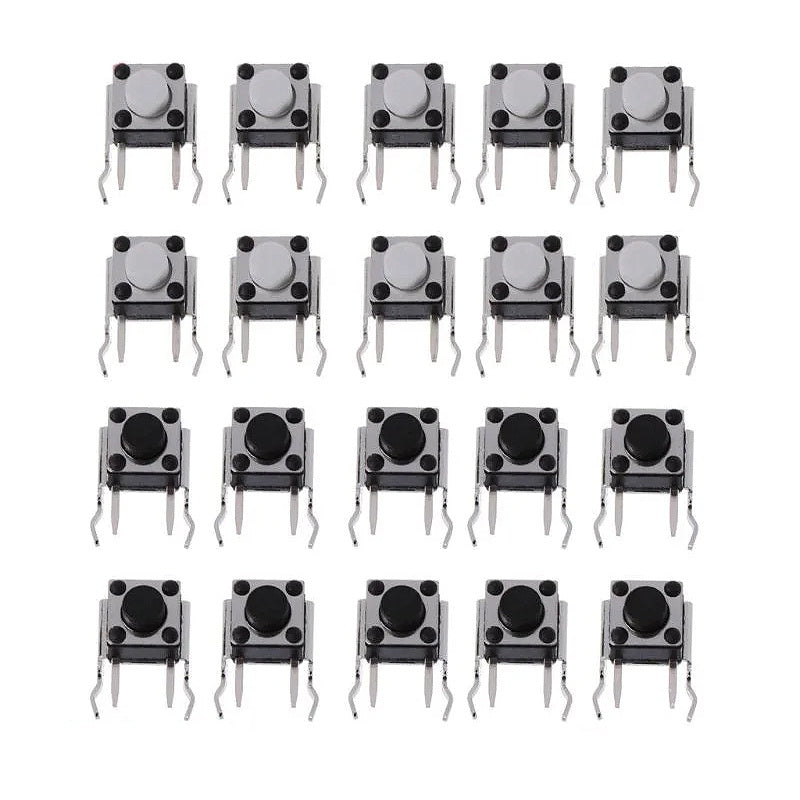 10Pcs/Pack Replacement Repair Parts LB RB Switch Bumper Joystick Button for Xbox 360/One/Series X Controller
