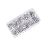 320PCS Crimp Terminal and Pliers Set 10 in 1 U Shaped O Shaped Cold Pressed Terminal Set Wire Connector Splicing Terminal Kit