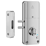 Tuya APP Remotely Control IC Card Lock Invisible Automatic Motor Bolt Lock For Home Wooden Door No Drilling Hole Installation