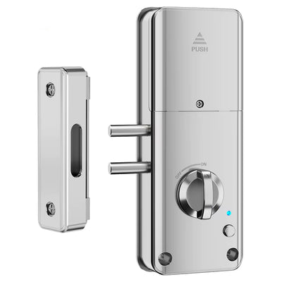 Tuya APP Remotely Control IC Card Lock Invisible Automatic Motor Bolt Lock For Home Wooden Door No Drilling Hole Installation