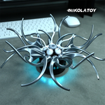 LinkMejor Mechanical Flowers Inspired by Saatchi Gallery APP Control Creative Desktop Decoration Ornaments