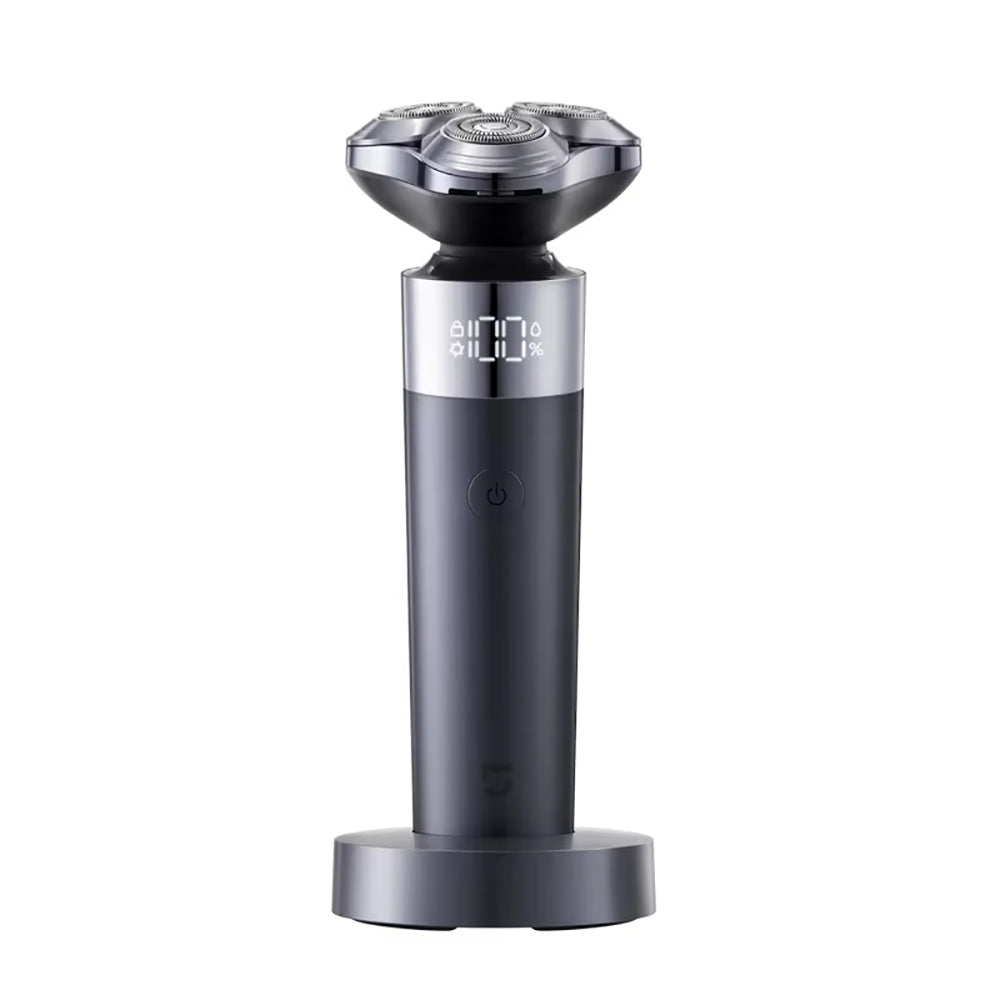 LinkMejor Mijia Electric Shaver S302 for Men With Dual-Ring Floating Blades Magnetic Head LED Digital Display Razor IPX7 Waterproof