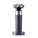 LinkMejor Mijia Electric Shaver S302 for Men With Dual-Ring Floating Blades Magnetic Head LED Digital Display Razor IPX7 Waterproof