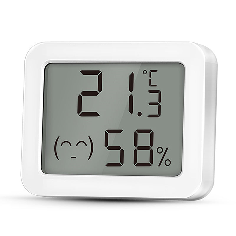 LinkMejor Smart Zigbe Temperature Humidity Sensor LCD Display Thermometer Hygrometer APP Remote Control Real-time Monitoring Work with Alexa Google Home